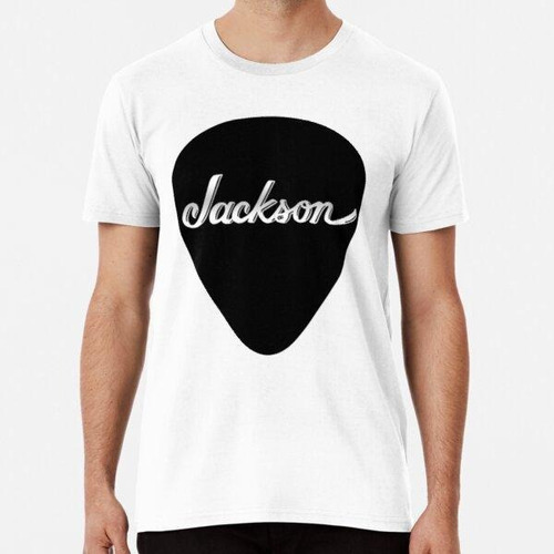 Remera Púa De Guitarra Jackson Clásica Algodon Premium