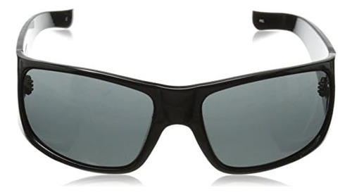 Hoven Ritz Wrap Lentes De Sol, Negro, 69 Mm