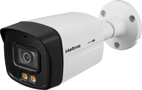 Câmera De Segurança Intelbras Vhd 3240 Full Color 2mp Com Visão Nocturna Cor Branco