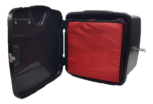 Combo Caja De Delivery 40x40x60 + Bolso Térmico Con Reja