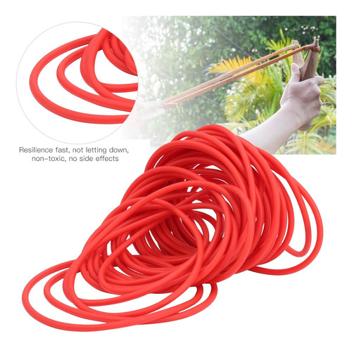 Ligas Para Resortera Profesionales Redonda Versatil Elastica