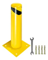 Comprar Barra Bolardo De Seguridad Amarillo Pintura En Polvo Kit