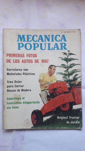 Revista Mecanica Popular Sep 66 Primeras Fotos De Autos 1967