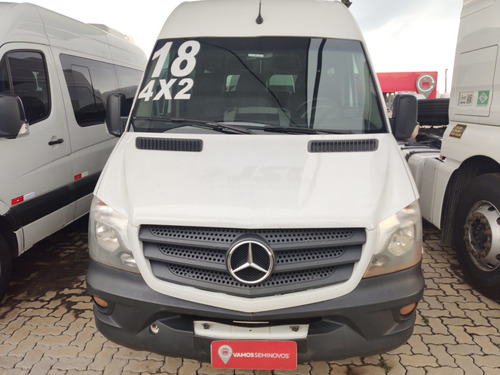 Imagem 1 de 7 de Sprinter 415 Teto Alto 16 Lugares Branca Completíssima