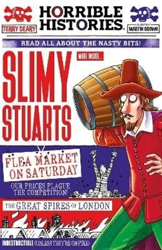 Slimy Stuarts - Horrible Histories (newspaper Edition), De Deary, Terry. Editorial Scholastic, Tapa Blanda En Inglés Internacional
