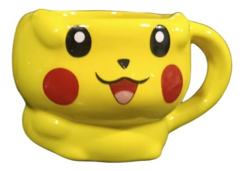 Mug Pikachu Pocillo 3d 