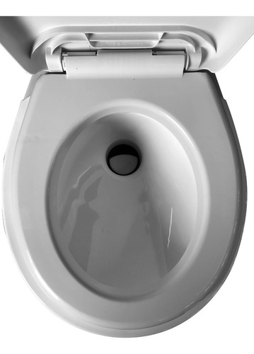 Inodoro Gravity Flush,casa Rodante,fijo A Pedal,nautico Sear