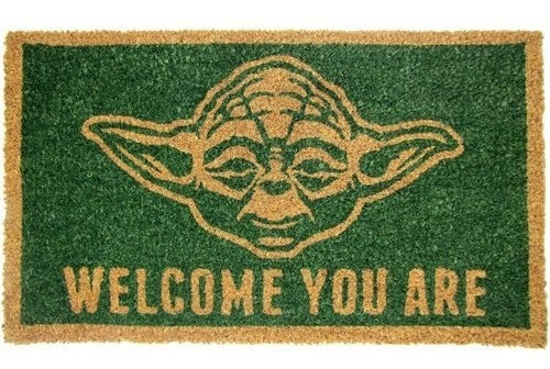 Tapete Yoda Welcome You Are Star Wars Pyramid America