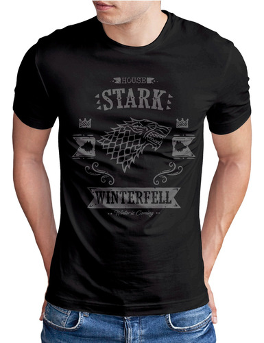 Playera Series Tv Got Game Of Thrones Stark House 