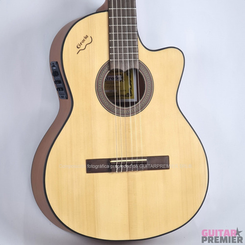 Guitarra Criolla Electroacustica Gracia Aa Corte Fishman
