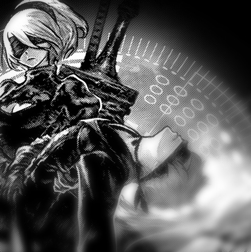 Playera Nier Automata 4b Yorha No. 2 Type B