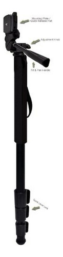 Profesional Negro 72\  Monopod - UniPod (quick Release) Para