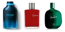 Comprar Natura Kit 3 Perfumes Masculinos Homem Kaiak Humor