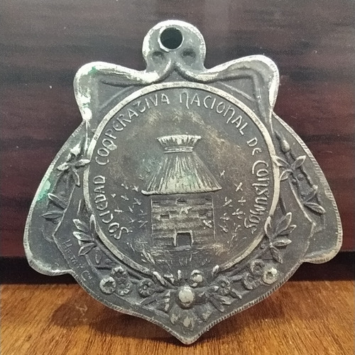 Antigua Medalla Sociedad Cooperativa Nacional De Consumos