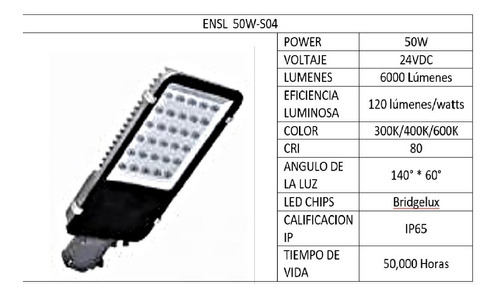 Luminaria Pastoral Solar Led 50w Con Panel Y Control Remoto