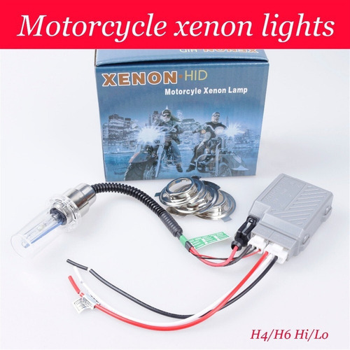 Hid Xenon Kit For Motocicleta H6/h4 Hi/luces De