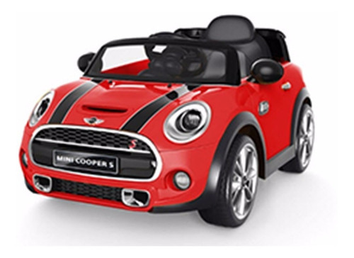 Mini Cooper A Bateria Mp3 + Radio Control 12v 2 Motores