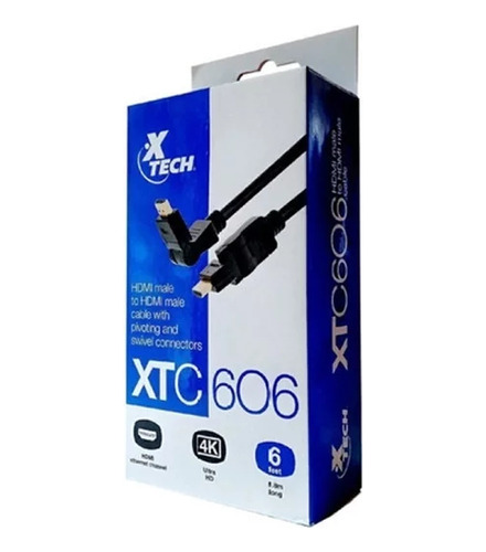 Cable Hdmi Xtech Xtc606 De 1.8 Metros