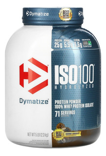 Proteina Iso 100 5 Libras Dymatize Con Invima 5lb 5 Lb Hydrolizada