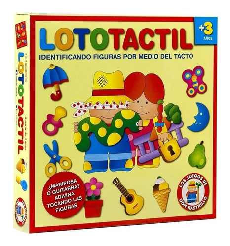 Lototactil Juego De Mesa Ruibal Loteria Figura Don Rastrillo