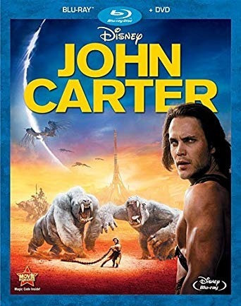 Jhon Carter  Blu Ray   Original Nuevo Sellado