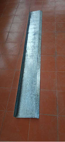 Lamina Galvanizada Tipo Canaleta 2mts X 30cms