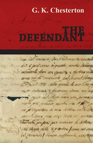 Libro: En Ingles The Defendant