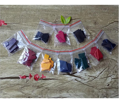 5 X 5x5g Cera De Vela Natural Tinte De Soja Para 5 Piezas