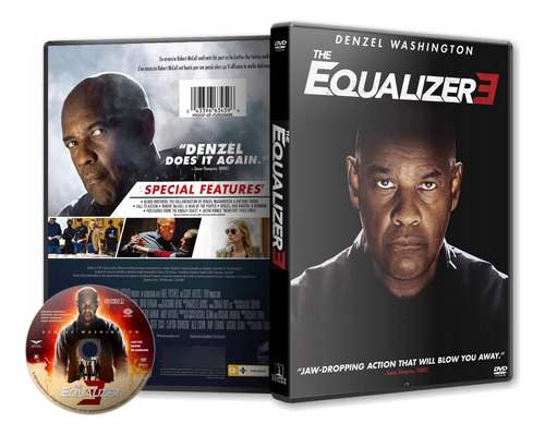 The Equalizer El Justiciero 3 (2023) Dvd Latino/ingles 