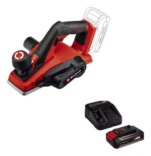 Combo Cepillo Inalam Einhell 18v + Bateria 2.5 Ah + Cargador