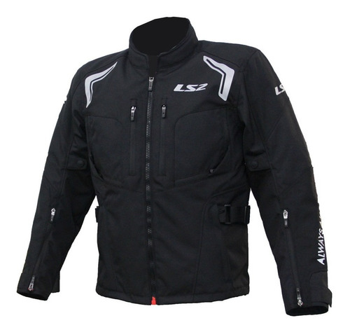 Jaqueta Ls2 Gallant Preta Masculina Motociclista Moto