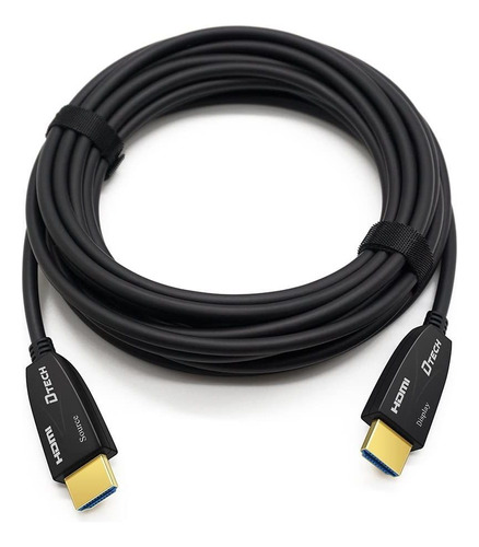 Dtech - Cable Hdmi De Fibra Optica De 25 Pies 4 K 60 Hz