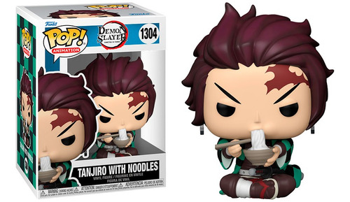 Funko Pop / Demon Slayer / Tanjiro With Noodles # 1304