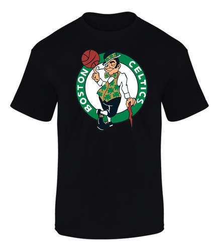 Camiseta Manga Corta Boston Celtics Basketball Series Black