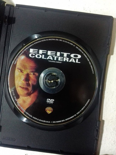 Dvd Efeito Colateral Arnold Schwarzenegger Francesca Neri