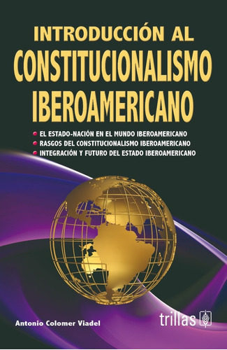 Introducción Al Constitucionalismo Editorial Trillas
