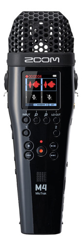 Zoom M4 Mictrak Con Flotador De 32 Bits, 4 Pistas, 2 Entrad.