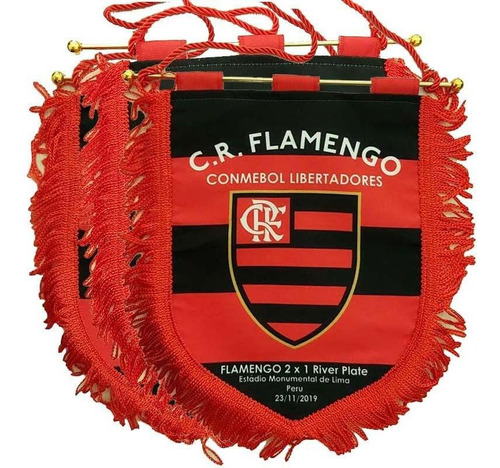 Flâmula Flamengo Kit Campeão Lib+recopa+supercopa Un