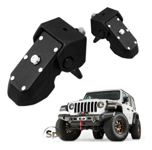 Seguro Cofre Laterales Jeep Jl 2019/2021 Gladiador Wrangler 