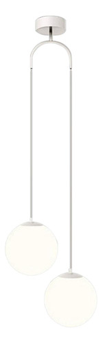 Lámpara Colgante De Globo, Lámpara Colgante De Blanco