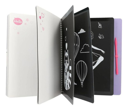 Libreta Mágica Para Raspar Y Descubrir Magic Scratch