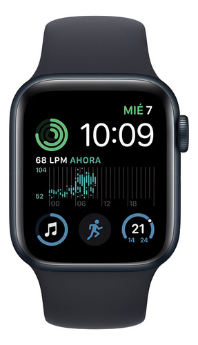 Apple Watchse 40mm Gps Celular Pulseira Esportiva Meia-noite Cor da pulseira Meia-noite/Padrão - Excelente (Recondicionado)
