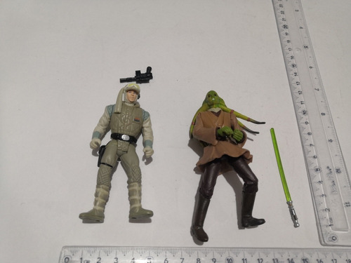  Luke Skywalker Hoth  Kit Fisto Jedi Star Wars Loose 1990