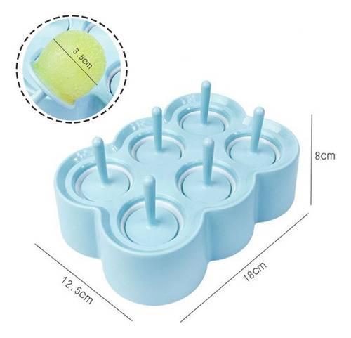 Molde For Paletas De Helado De Silicona For Niños