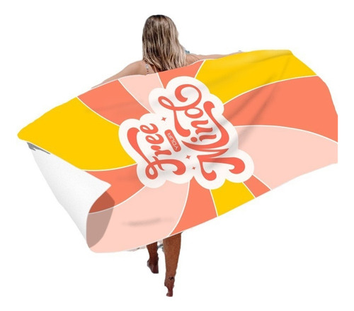 Toalla De Playa De Secado Rápido Estampada,e