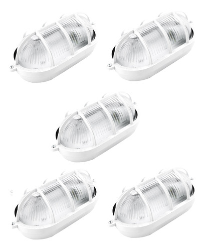 Pack X 5 Tortuga Fundicion Aluminio Parrilla Oval + Lamp Hal