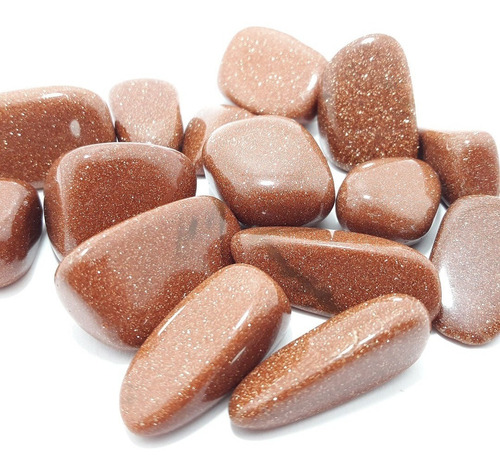 Pedra Do Sol - Rolada - 2 A 4cm - Pacote Com 100g - Selecion Marrom