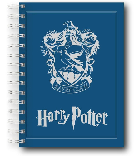 Cuaderno De Harry Potter Casa Ravenclaw +separador A Tono