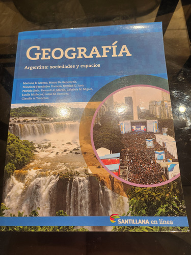 Libro De Geografía. Argentina: Sociedades Y Espacios