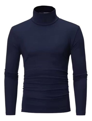 Cafarenas De Algodón Licra Con Cuello Alto Para Hombre